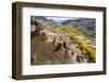 Aerial by drone of Gohargeen fort, Yakawlang province, Bamyan, Afghanistan-Michael Runkel-Framed Photographic Print