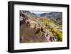 Aerial by drone of Gohargeen fort, Yakawlang province, Bamyan, Afghanistan-Michael Runkel-Framed Photographic Print