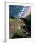 Aerial Byron Bay Lighthouse from the Air-null-Framed Photographic Print