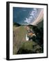 Aerial Byron Bay Lighthouse from the Air-null-Framed Photographic Print