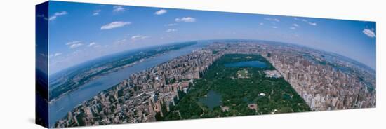 Aerial Central Park Manhattan New York City New York, USA-null-Stretched Canvas