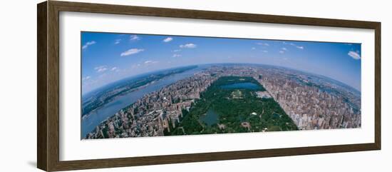 Aerial Central Park Manhattan New York City New York, USA-null-Framed Photographic Print