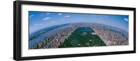 Aerial Central Park Manhattan New York City New York, USA-null-Framed Photographic Print