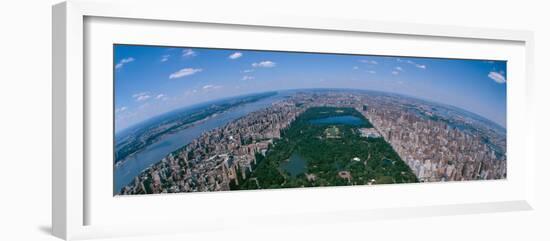 Aerial Central Park Manhattan New York City New York, USA-null-Framed Photographic Print