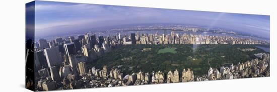 Aerial Central Park New York Ny, USA-null-Stretched Canvas