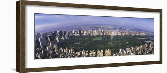 Aerial Central Park New York Ny, USA-null-Framed Photographic Print