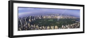 Aerial Central Park New York Ny, USA-null-Framed Photographic Print