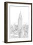 Aerial City View I-Ethan Harper-Framed Art Print