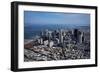 Aerial Cityscape of Downtown San Francisco, California-David Wall-Framed Photographic Print