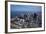 Aerial Cityscape of Downtown San Francisco, California-David Wall-Framed Photographic Print