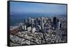 Aerial Cityscape of Downtown San Francisco, California-David Wall-Framed Stretched Canvas