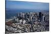 Aerial Cityscape of Downtown San Francisco, California-David Wall-Stretched Canvas