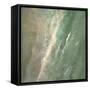 Aerial Coast I-Sheila Finch-Framed Stretched Canvas