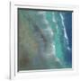 Aerial Coast II-Sheila Finch-Framed Art Print