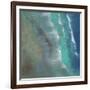 Aerial Coast II-Sheila Finch-Framed Art Print