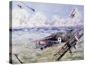 Aerial Combat in World War I-null-Stretched Canvas