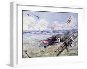 Aerial Combat in World War I-null-Framed Giclee Print