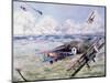 Aerial Combat in World War I-null-Mounted Premium Giclee Print