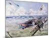 Aerial Combat in World War I-null-Mounted Giclee Print