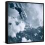 Aerial Combat on the Western Front, World War One-German photographer-Framed Stretched Canvas