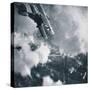 Aerial Combat on the Western Front, WWI Photogravure-Stapleton Collection-Stretched Canvas