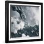 Aerial Combat on the Western Front, WWI Photogravure-Stapleton Collection-Framed Photographic Print