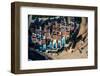 Aerial drone top down view of luxurious residences in Vale do Lobo-Alexandre Rotenberg-Framed Photographic Print