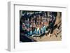 Aerial drone top down view of luxurious residences in Vale do Lobo-Alexandre Rotenberg-Framed Photographic Print