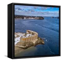 Aerial Fort-Jason Veilleux-Framed Stretched Canvas