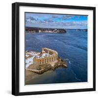 Aerial Fort-Jason Veilleux-Framed Photographic Print