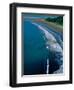 Aerial from Ultra-light Aircraft of Baru Wildlife Refuge, Red Tide, Dominical, Costa Rica-Cindy Miller Hopkins-Framed Photographic Print