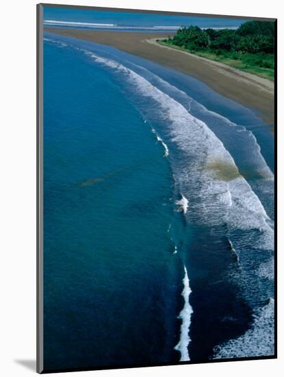 Aerial from Ultra-light Aircraft of Baru Wildlife Refuge, Red Tide, Dominical, Costa Rica-Cindy Miller Hopkins-Mounted Photographic Print