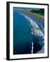 Aerial from Ultra-light Aircraft of Baru Wildlife Refuge, Red Tide, Dominical, Costa Rica-Cindy Miller Hopkins-Framed Photographic Print