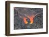 Aerial Helicopter Tour from Hilo to Pu'u O'o Vent and Crater area, Big Island, Hawaii, USA-Stuart Westmorland-Framed Photographic Print