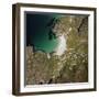 Aerial Image of Scotland, UK: Achmelvich-Adrian Warren-Framed Photographic Print