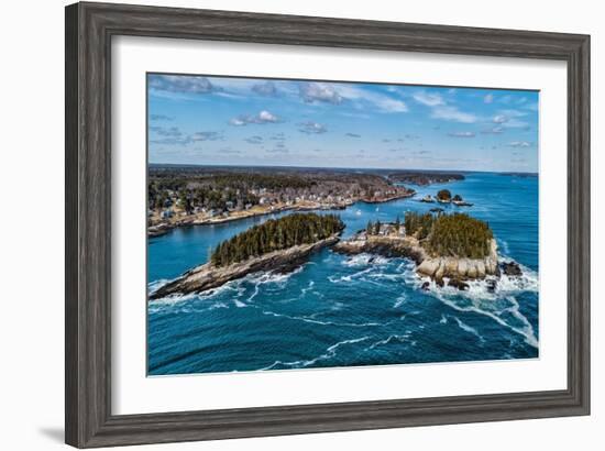 Aerial Islands-Jason Veilleux-Framed Art Print