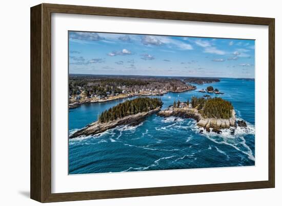 Aerial Islands-Jason Veilleux-Framed Art Print