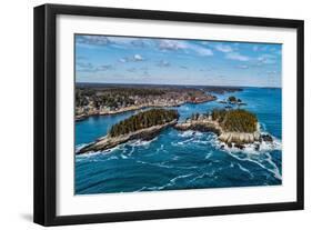 Aerial Islands-Jason Veilleux-Framed Art Print