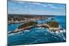 Aerial Islands-Jason Veilleux-Mounted Premium Giclee Print