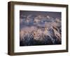 Aerial Landscape, Olympic Mountains, Olympic National Park, Washington State, USA-Colin Brynn-Framed Photographic Print