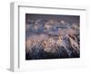 Aerial Landscape, Olympic Mountains, Olympic National Park, Washington State, USA-Colin Brynn-Framed Photographic Print