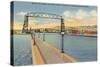 Aerial Lift Bridge, Duluth, Minnesota-null-Stretched Canvas