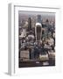 Aerial London Cityscape Dominated by Walkie Talkie Tower, London, England, United Kingdom, Europe-Charles Bowman-Framed Photographic Print