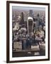 Aerial London Cityscape Dominated by Walkie Talkie Tower, London, England, United Kingdom, Europe-Charles Bowman-Framed Photographic Print