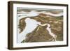 Aerial Marshland II-Michael Willett-Framed Art Print