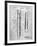 Aerial Missile Patent 1948-Cole Borders-Framed Art Print