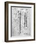 Aerial Missile Patent 1948-Cole Borders-Framed Art Print