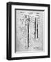 Aerial Missile Patent 1948-Cole Borders-Framed Art Print