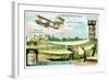 Aerial Navigation, C1910-null-Framed Giclee Print