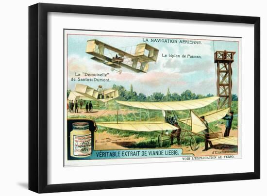 Aerial Navigation, C1910-null-Framed Giclee Print